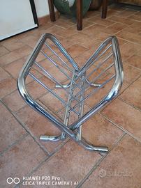 PORTARIVISTE CROMATO ANNI 70 