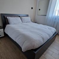 Struttura letto, e materasso per camera da letto