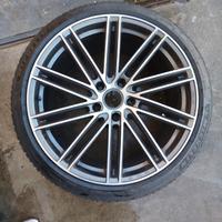 2 cerchi Porsche + gomme 315/30 r21 