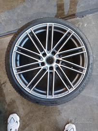 2 cerchi Porsche + gomme 315/30 r21 