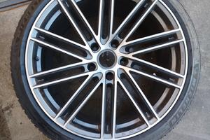 2 cerchi Porsche + gomme 315/30 r21 