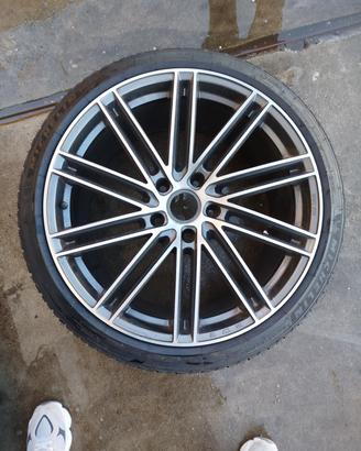 2 cerchi Porsche + gomme 315/30 r21 