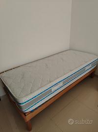 Letto elettrico singolo con materasso incluso