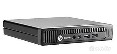 Mini pc hp 800 g2 con 8 gb di ram, i5, ssd 250 gb