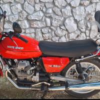 Moto Guzzi V50 1984 rosso originale