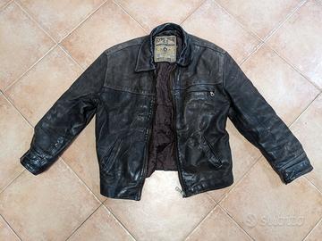 Giubbotto in pelle vintage flying wear leather jac