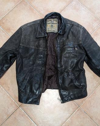 Giubbotto in pelle vintage flying wear leather jac