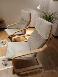 Coppia poltrone relax Poang