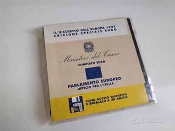 FLOPPY DISCHETTO DELL'EUROPA 1997 EDIZIONE EURO