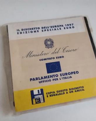 FLOPPY DISCHETTO DELL'EUROPA 1997 EDIZIONE EURO