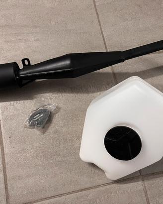 Marmitta e sebatoio per minimoto