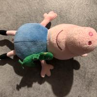 Serie Peppa Pig GEORGE peluche originale grande