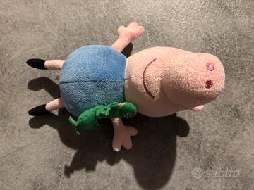 Serie Peppa Pig GEORGE peluche originale grande