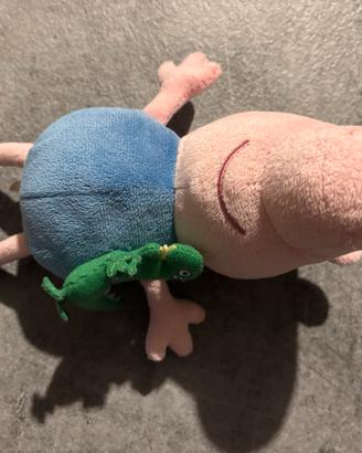 Serie Peppa Pig GEORGE peluche originale grande