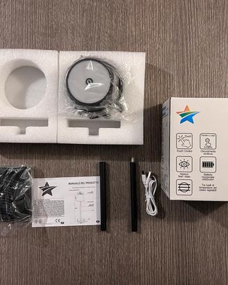 3 lampade da tavolo a led ricaricabili