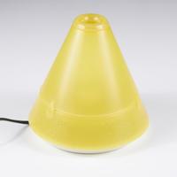 Lampada gialla Sonia Veneta Lumi anni '80