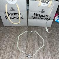 Collana vivienne westwood argento