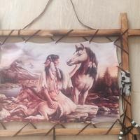 Quadro cavallo indiano