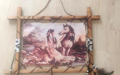 Quadro cavallo indiano