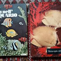 2 libri acquari e pesci