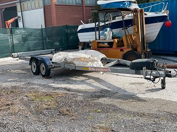 Rimorchio carrello imbarcazione barca