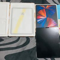 APPLE IPAD PRO 12.9” 128GB 2021 M1 accessori + box