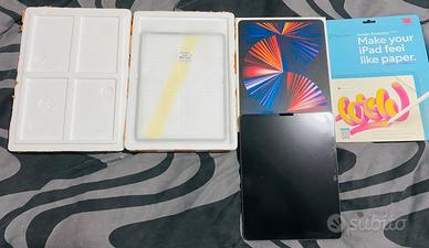 APPLE IPAD PRO 12.9” 128GB 2021 M1 accessori + box