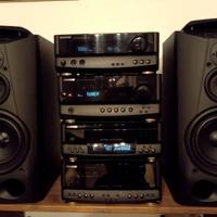 Midi stereo a moduli con Telecomando