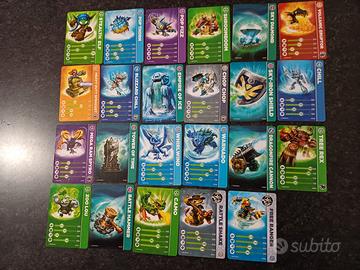 Personaggi/carte Skylander a partire da
