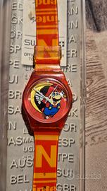 Orologio vintage Swatch Nintendo Super Mario 