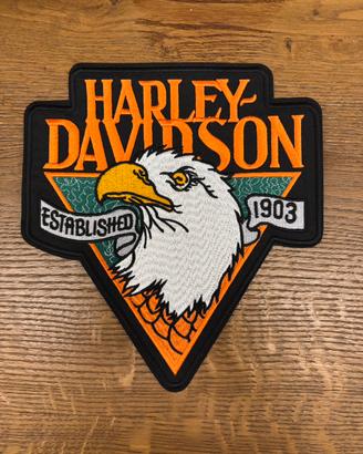 Toppa patch Harley aquila vintage