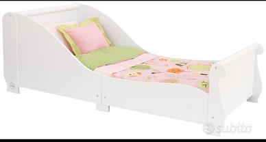 Lettino basso montessoriano e materasso antisoffoc