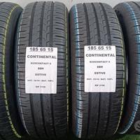 4 gomme 185 65 15 CONTINENTAL 100% RIF3108