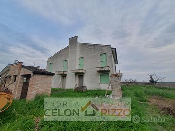 Pozzonovo - Porzione di bifamiliare al grezzo