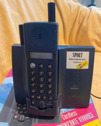 Cordless intercomunicante vivavoce Brondi Sport