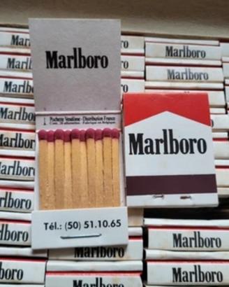fiammiferi vintage marlboro 