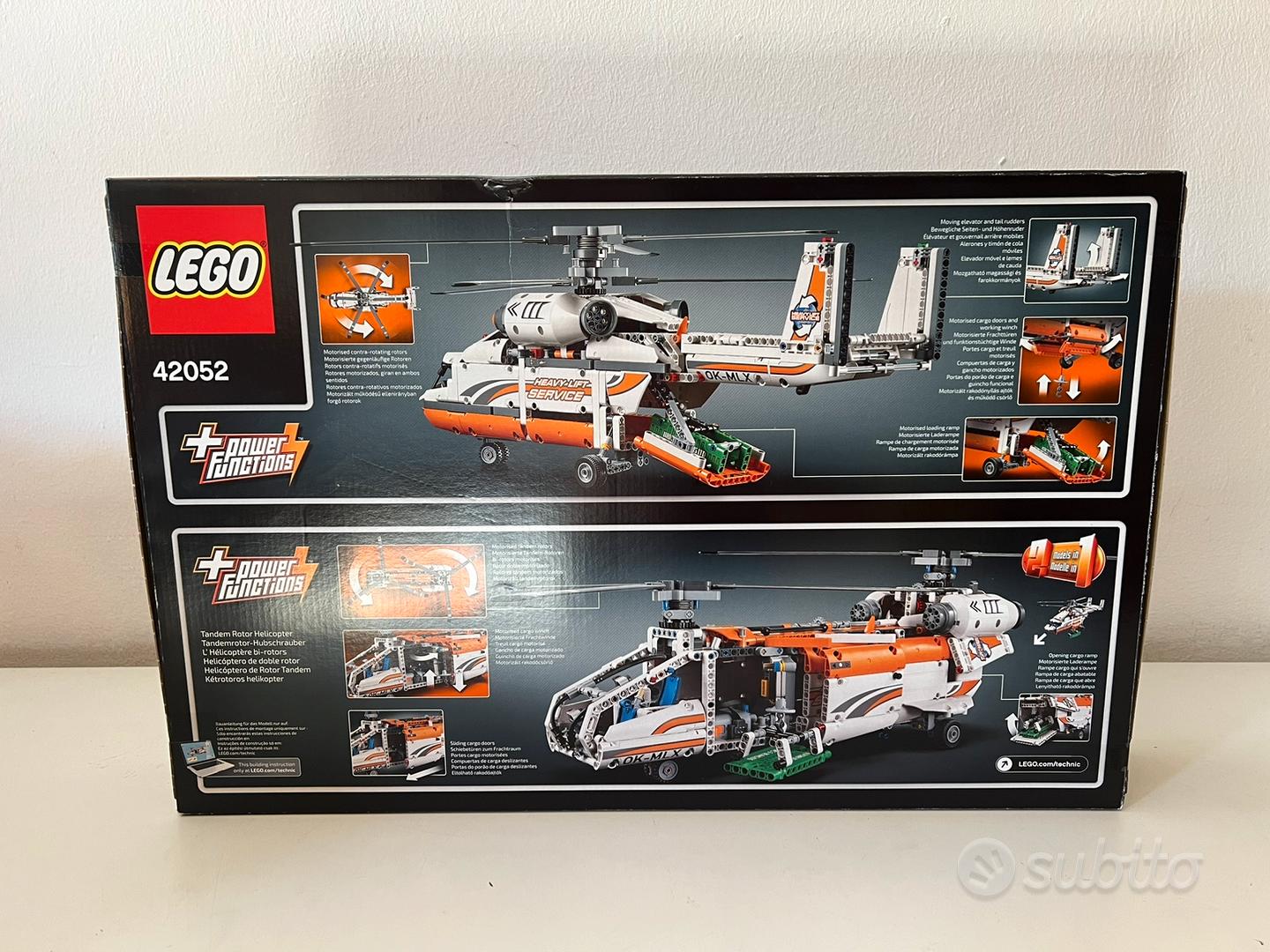 Lego Technic Heavy Lift Helicopter 42052 GBC 17 Wing Lift 42052