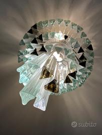 Lampadario Venini trilobo