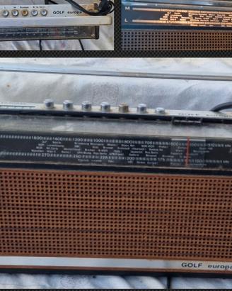 radio a valigetta golf Europa anni  70,si sped.