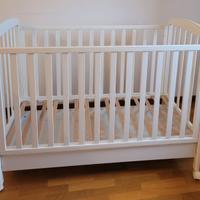 Lettino Giordani Alice e materasso