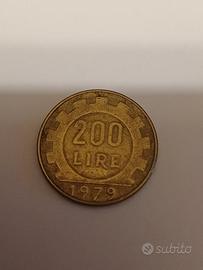  moneta da 200 lire del 1979