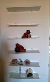 mensole a parete in metallo 