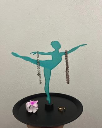 Porta gioielli bigiotteria ballerina