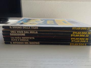 Dylan Dog 2a riatampa n°8/9/30/32/37/38