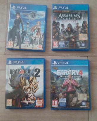 giochi PS4 titoli e prezzi in descrizione