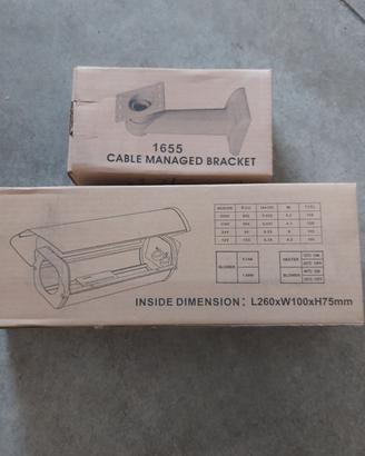custodia per box camera tvcc