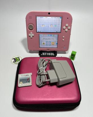 Nintendo 2DS Pink & White + Mario Kart 7