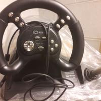 Kit di volante e pedali per Playstation