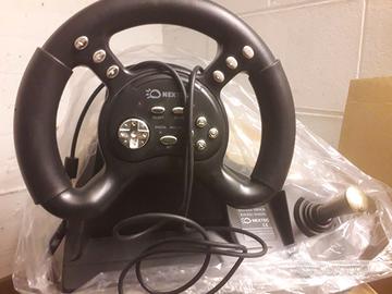 Kit di volante e pedali per Playstation