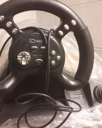Kit di volante e pedali per Playstation